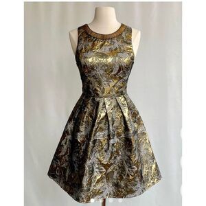 ASTR Metallic cocktail dress